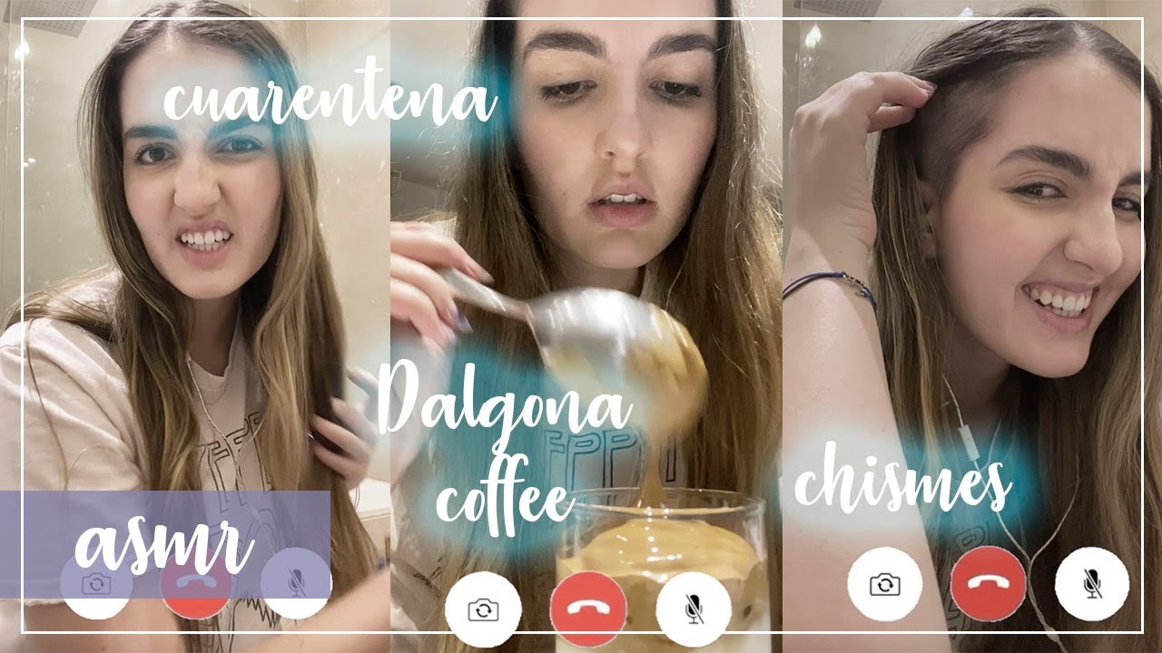ASMR en espa&ntilde;ol - VIDEOLLAMADA con tu MEJOR AMIGA (para dormir)