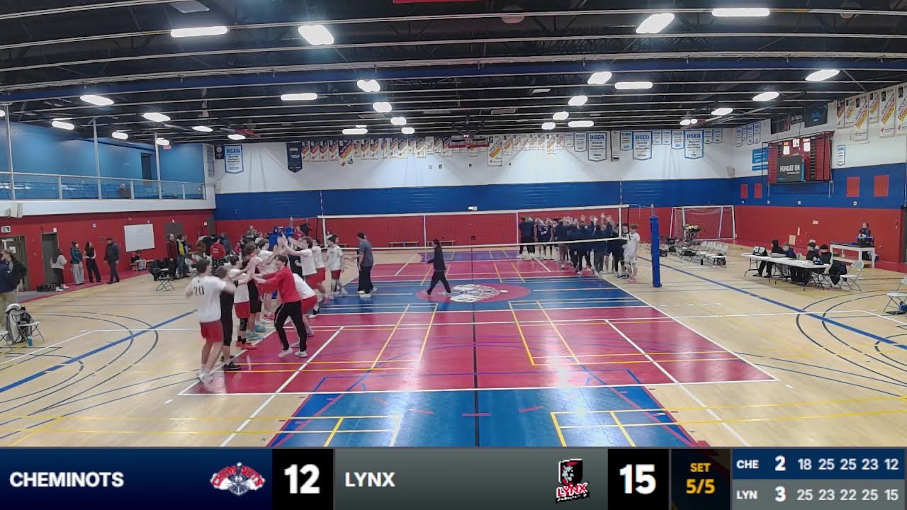 RSEQ Volleyball masculin 🏐  Edouard-Montpetit @ Saint-Jerome [2026-01-24]