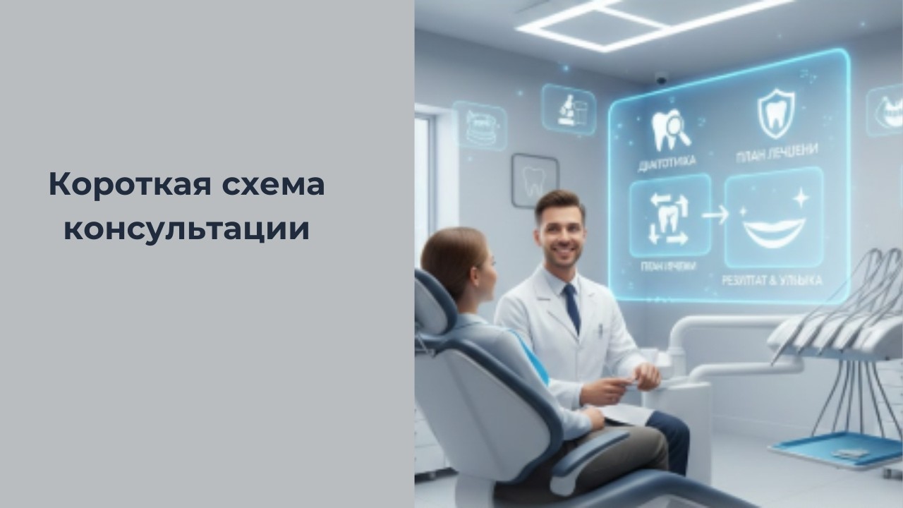 красткая схема консультации