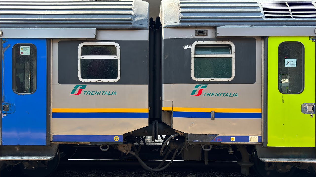 Un treno dopo l’altro alla stazione di Trento! (4K)