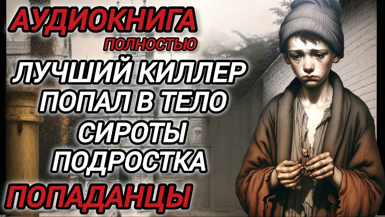 Аудиокнига ПОПАДАЦЫ В ПРОШЛОЕ: ЛУЧШИЙ КИЛЛЕР ПОПАЛ В ТЕЛО СИРОТЫ ПОДРОСТКА