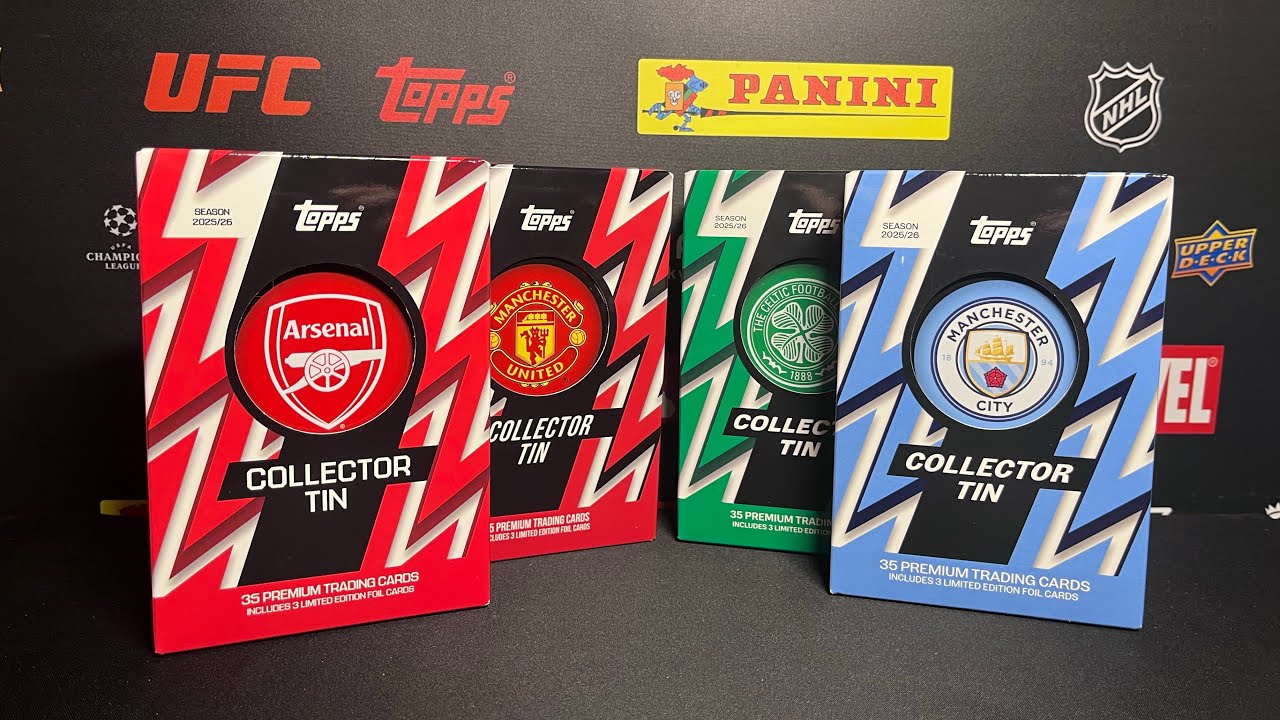 Unboxing 2025-26 Topps Collector Tin