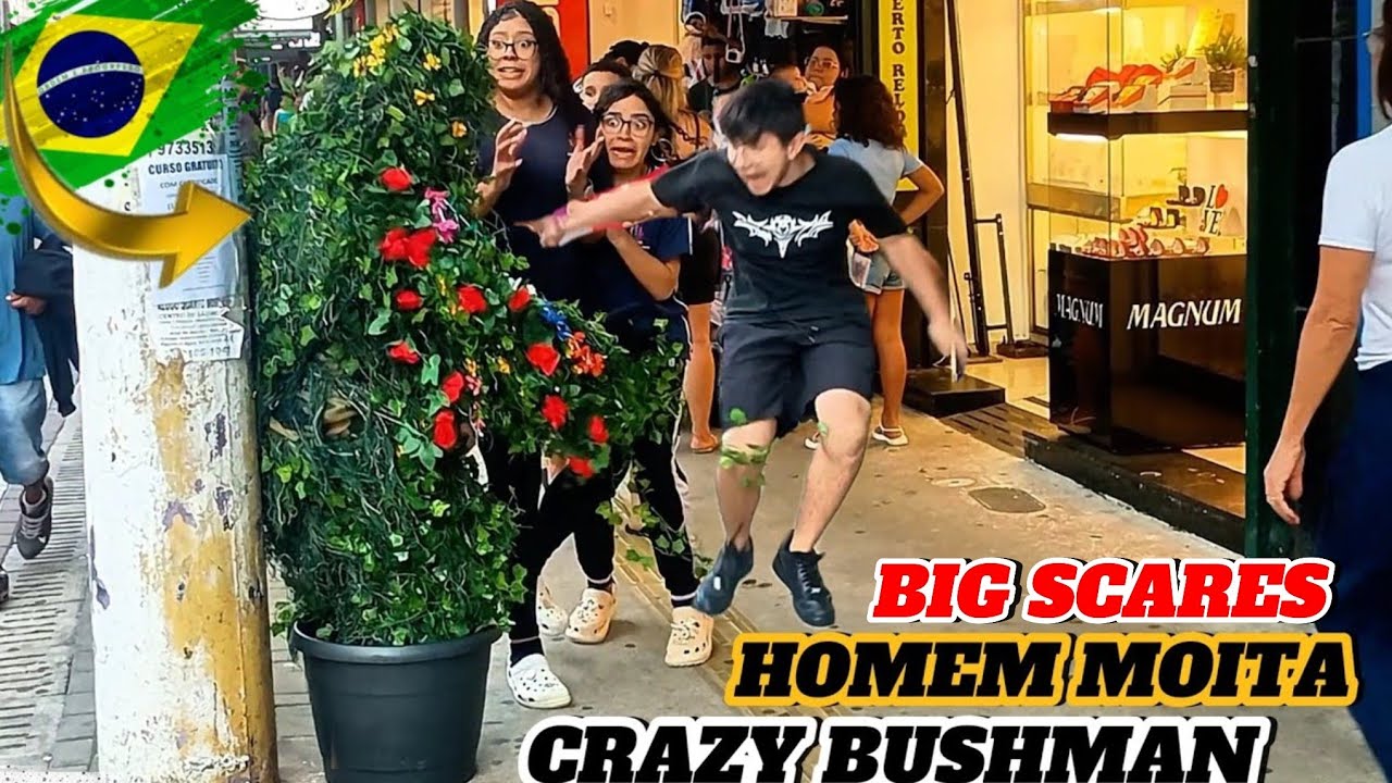 Bushman Pranks Biggest Scares  Funniest #bestprank 