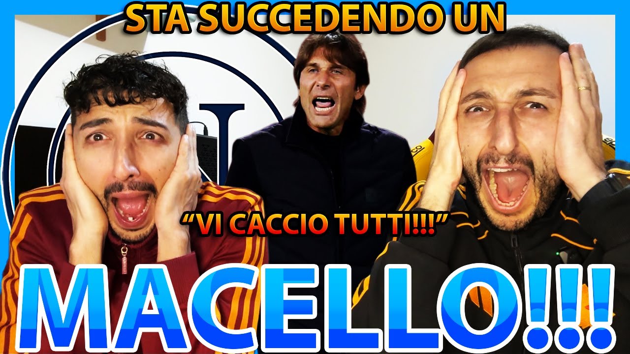 🤬 CONTE FURIOSO‼️ VUOLE MANDARE VIA 3 CALCIATORI A GENNAIO E SOSTITUIRLI‼️🤯