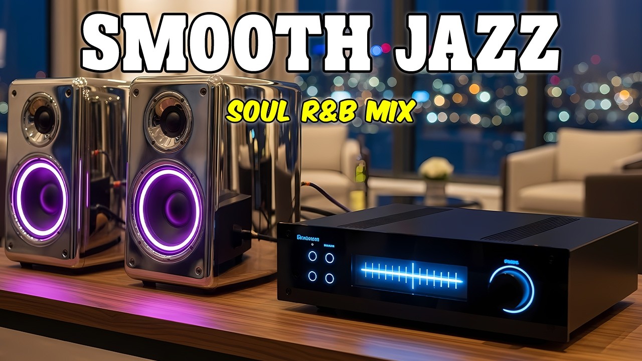 Relaxing Smooth Jazz–Soulful R&B 🌙 Emotional Mix for Quiet Moments