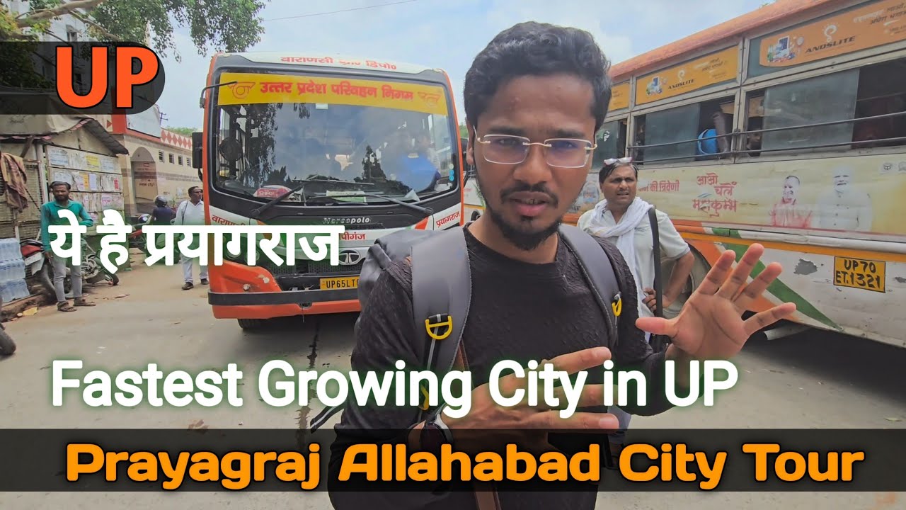 Civil Lines Bus Stand Prayagraj - Allahabad City tour - AC & Non AC Buses | Bus Adda Bus Station