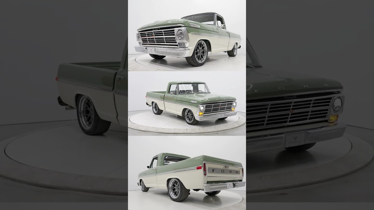 1972 Ford F100 in Boxwood Green | Velocity Street Series | Restomod