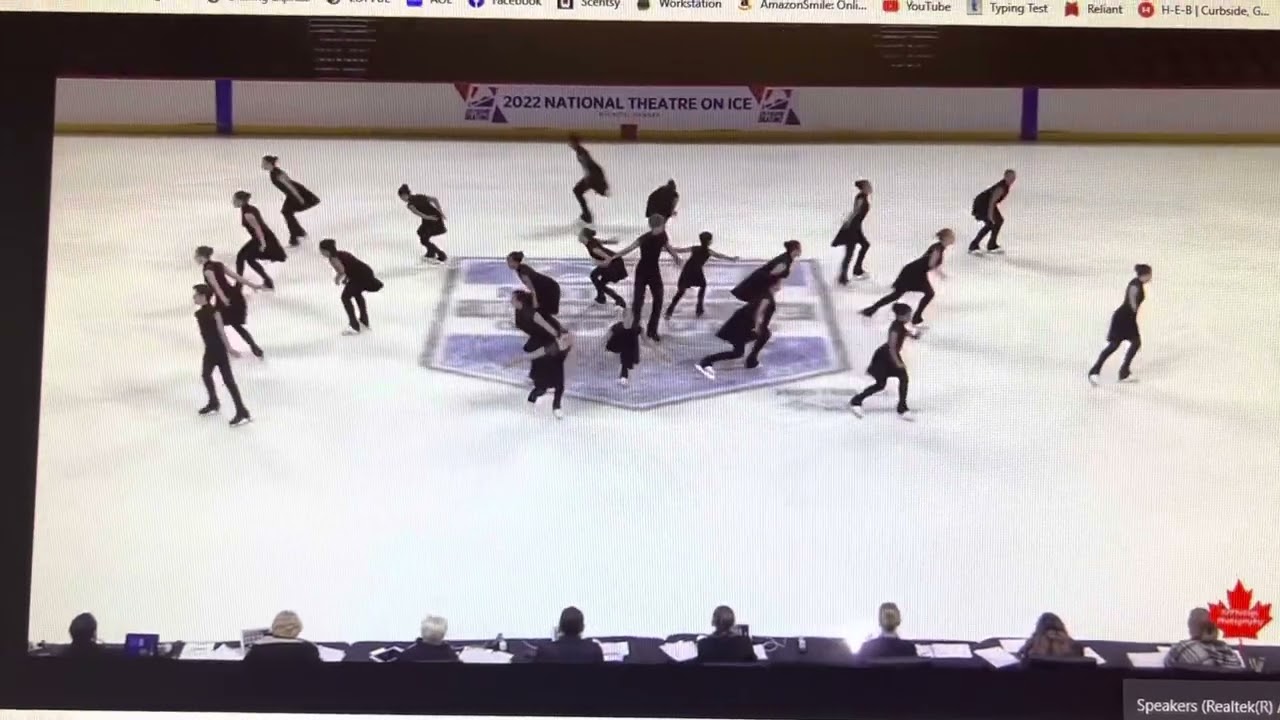 Open Team - HITS                           Houston Ice Threatre Skaters 2022 Nationals LiveStream