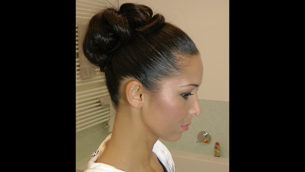 Haare einfach hochstecken
