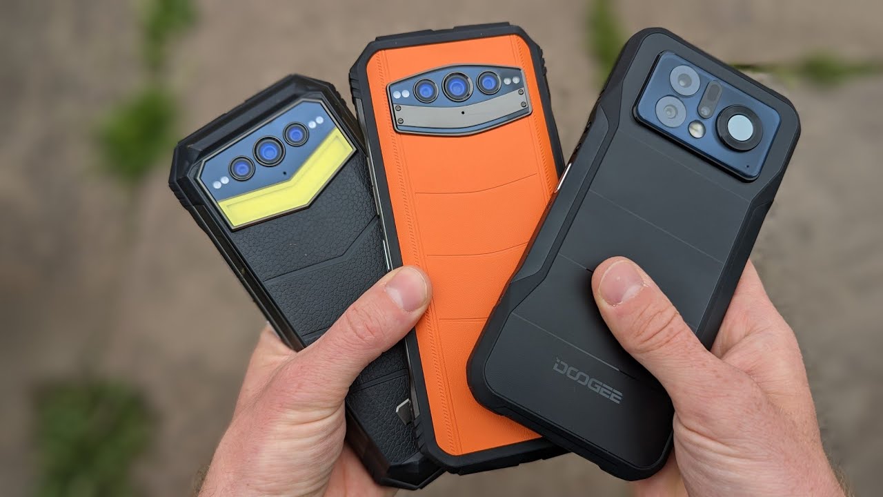 PERFECT RUGGED PHONE!  Doogee v30 vs s100 pro vs v20 pro comparison!
