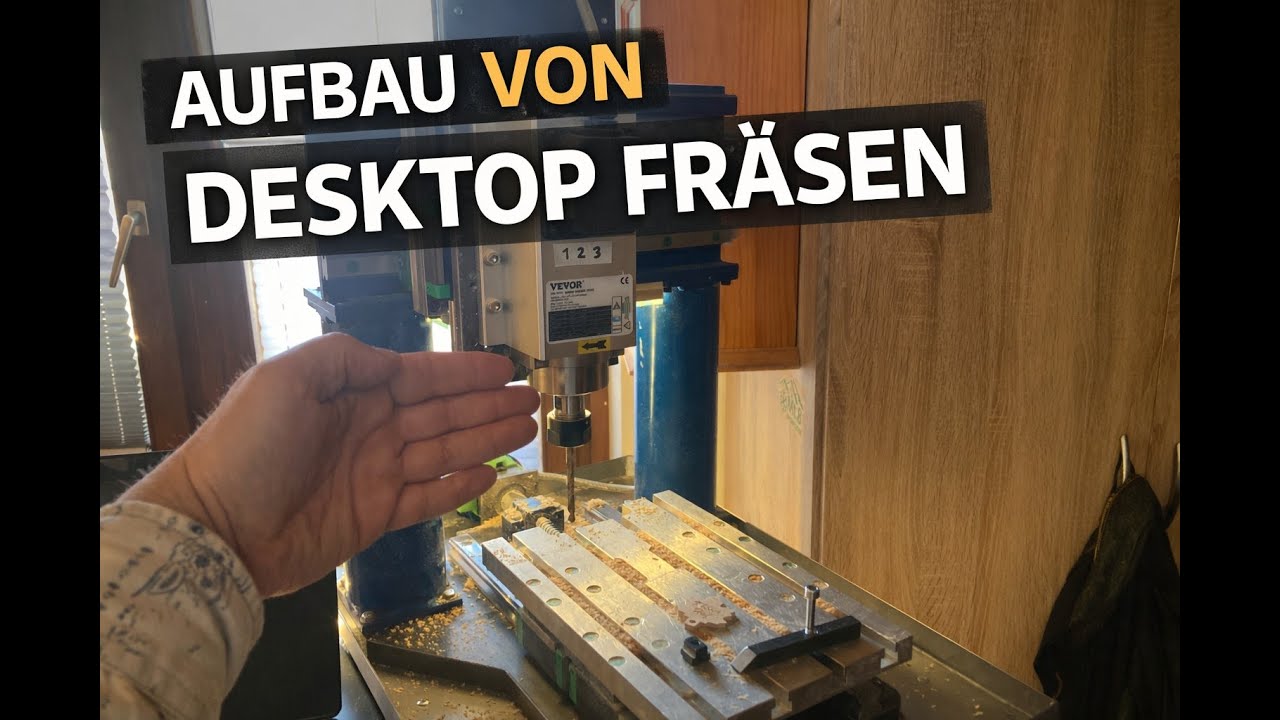 Lektion Aufbau von CNC Desktop Fräsmaschinen