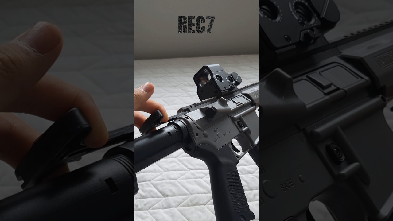 아카데미 총 REC7#비비탄총#총#REC7