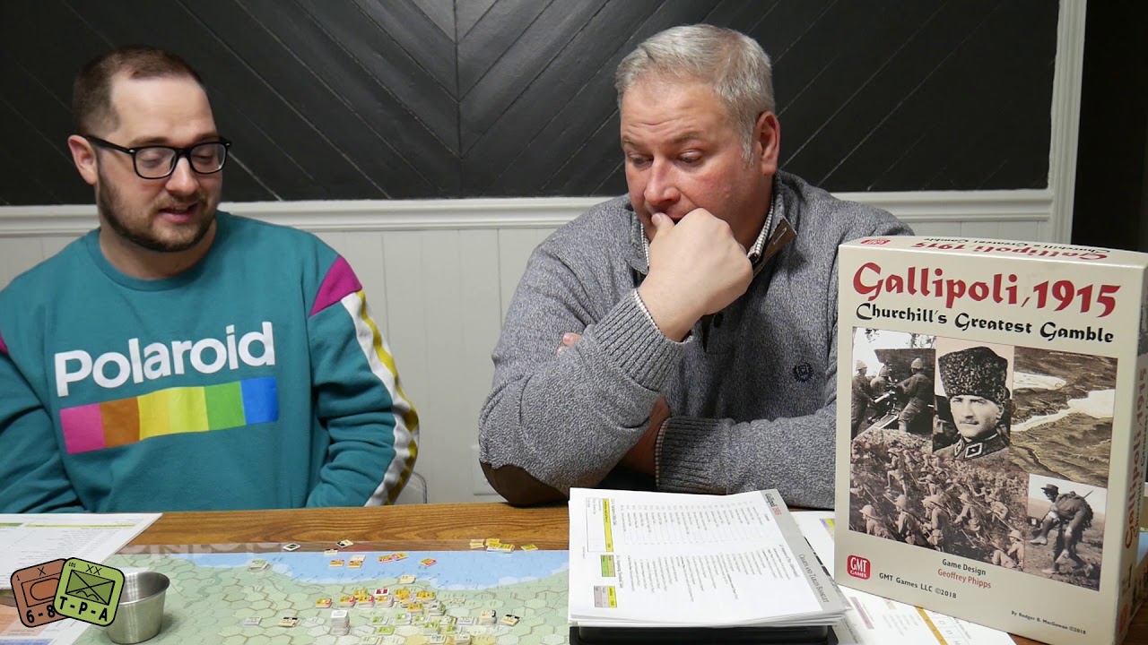 Initial Review: Gallipoli, 1915 from GMT Games - The Players' Aid
