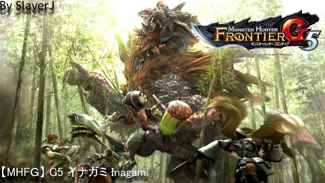 【MHF】 Inagami battle theme - soundtrack / 【MHF-G5】 イナガミ