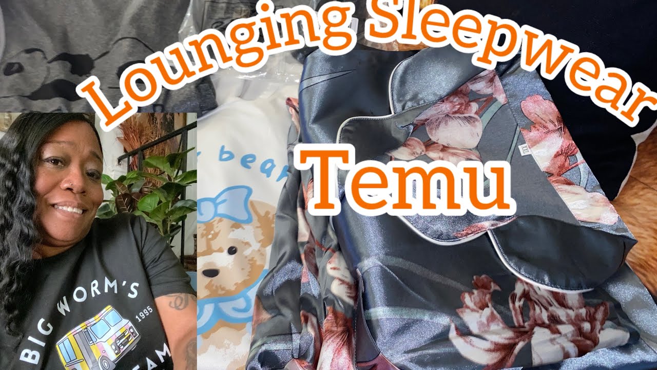 Temu Loungewear & Sleepwear Haul🍃👉🏼😌🪷🫶🏽🪷🍃￼￼