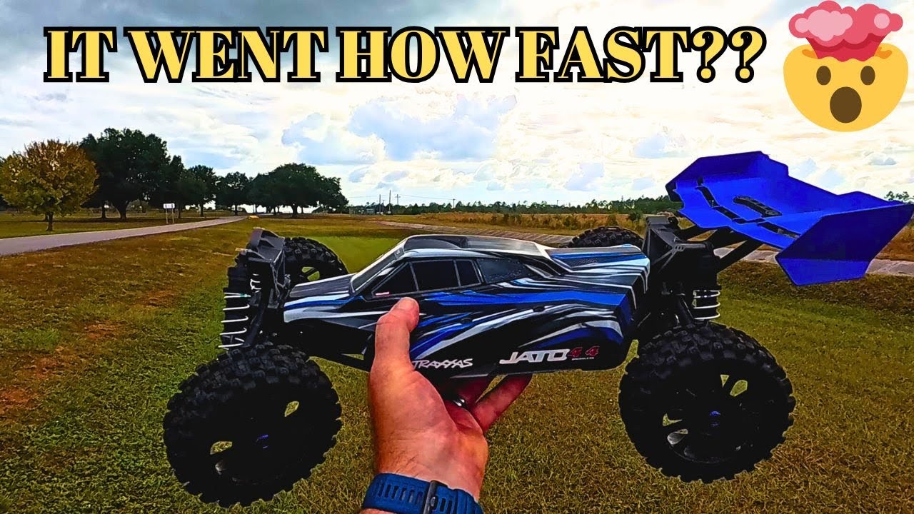 How Fast Can We Get The Traxxas Jato? New Parts Installed New Top Speed!