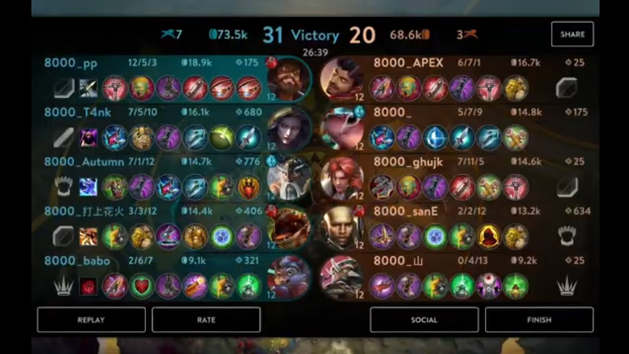 Bot Silvernail WP 🔴 #Vainglory 5v5 #83