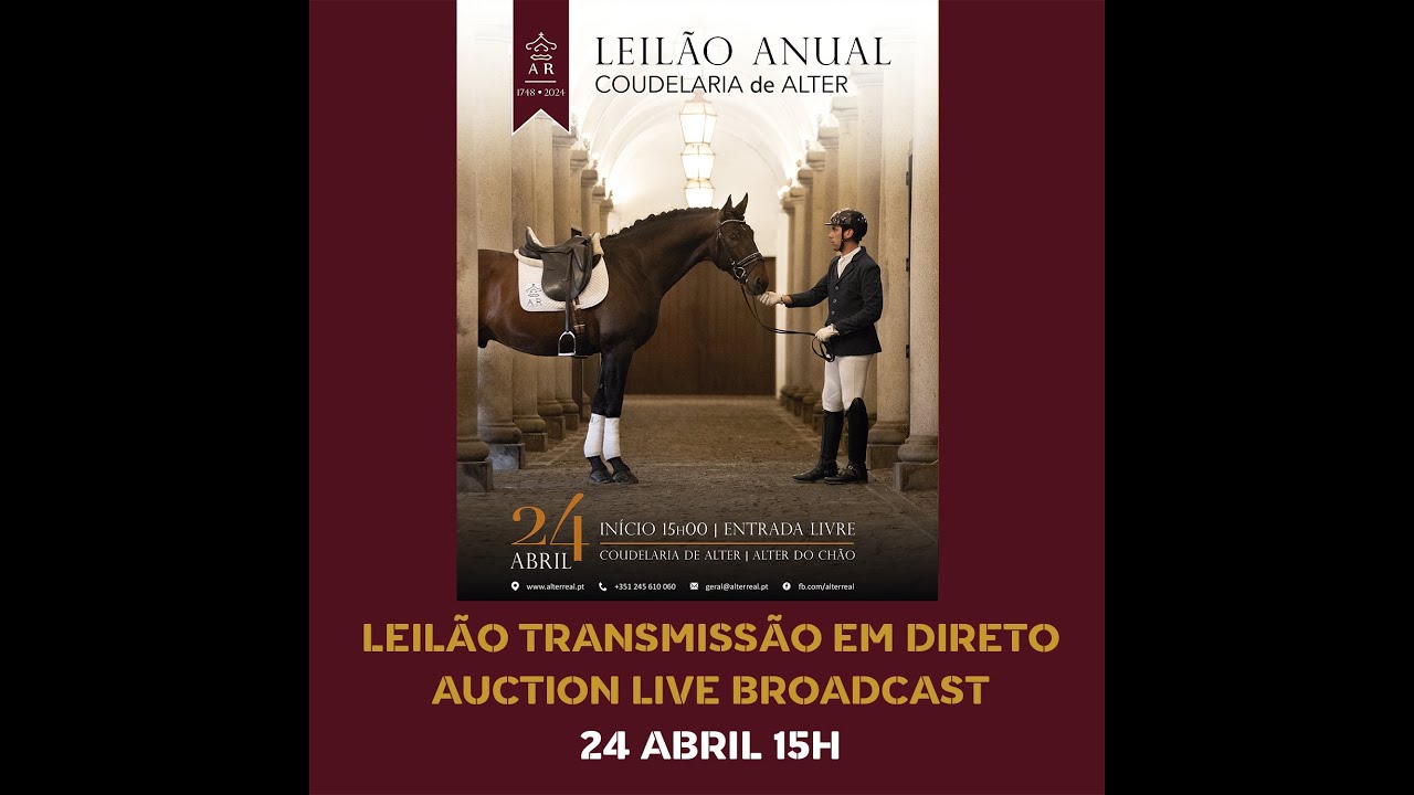 Leilão ALTER REAL 2024  |  ALTER REAL Auction 2024