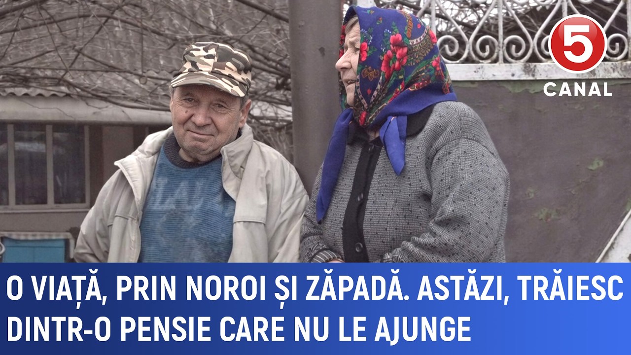 O viață, prin noroi și zăpadă. Astăzi, trăiesc dintr-o pensie care nu le ajunge