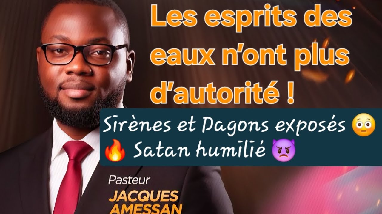 Les vérités profondes et authentiques qui mettent satan en panique en et regret| Ev JACQUES AMESSAN 