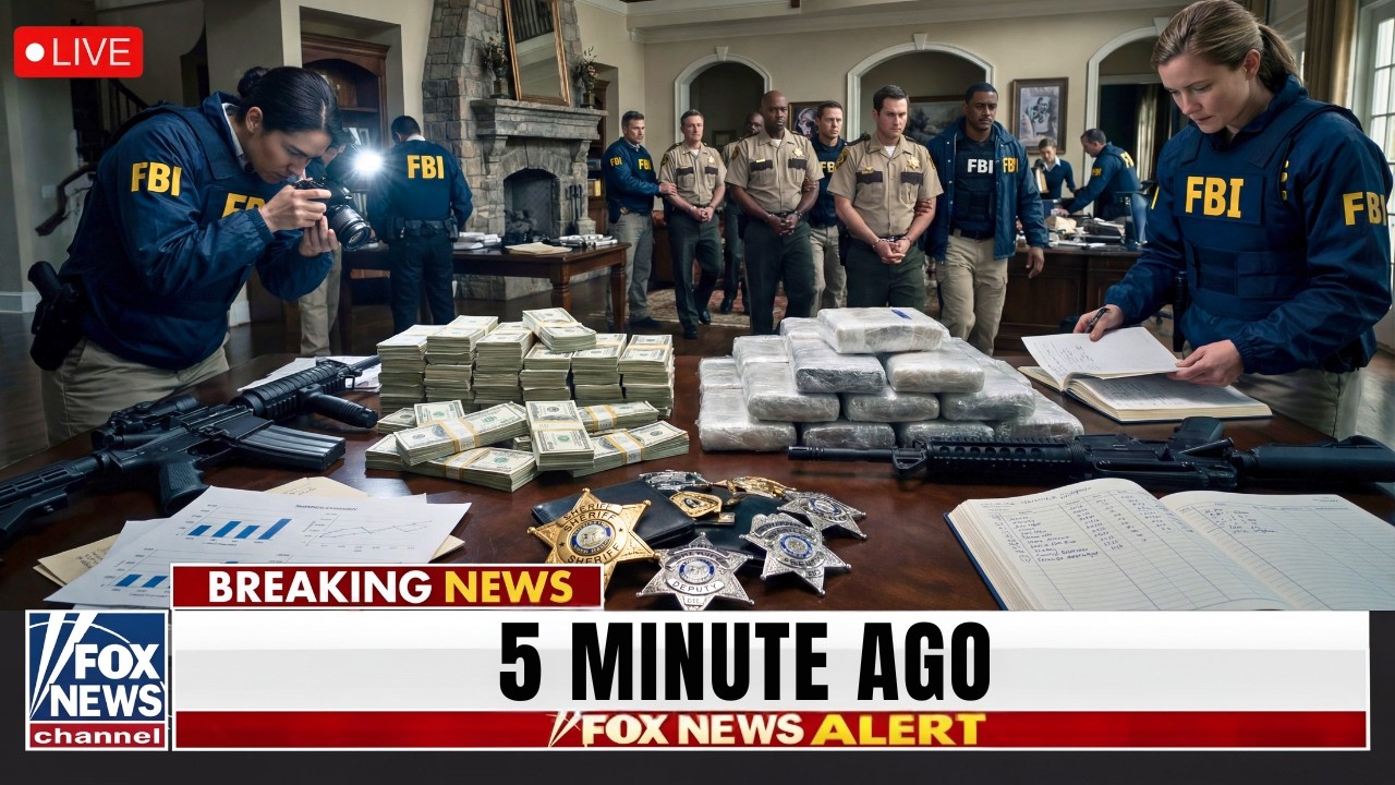 FBI Raids Georgia Mansion — Sheriff & Deputies Tied to Drug Cartel, $950M Exposed