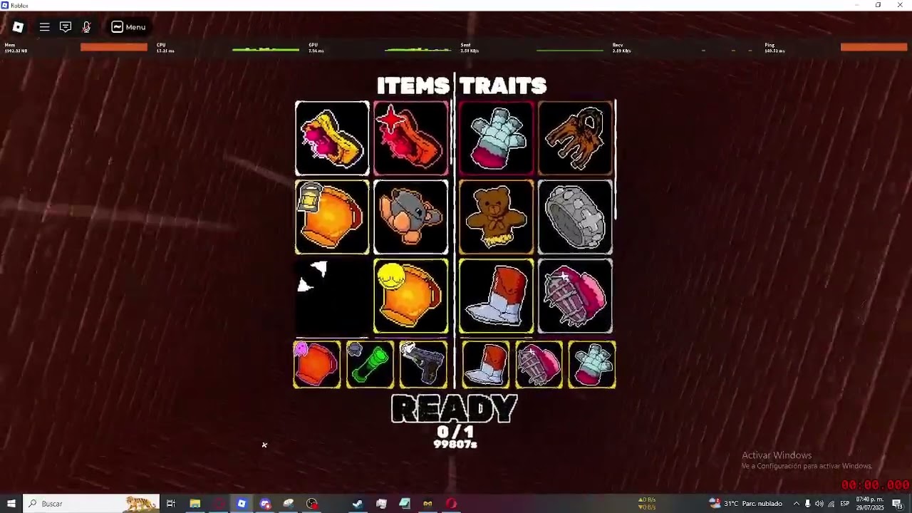 Grace - Item/Trait Select theme