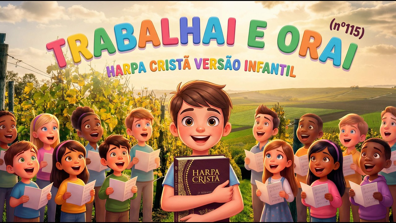 Trabalhai e Orai (n°115) - HARPA CRISTÃ | VERSÃO INFANTIL
