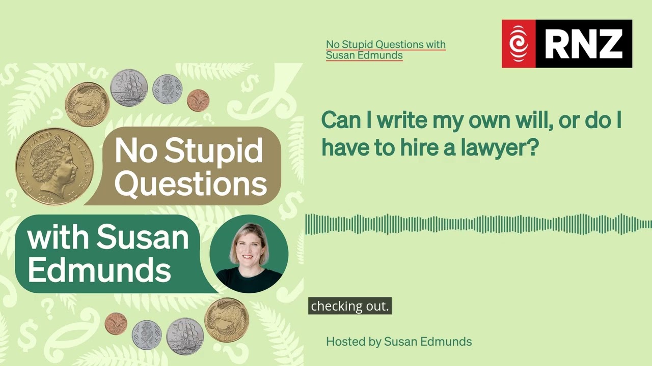 Can I write my own will, or do I have to hire a lawyer? | No Stupid Questions with Susan Edmunds