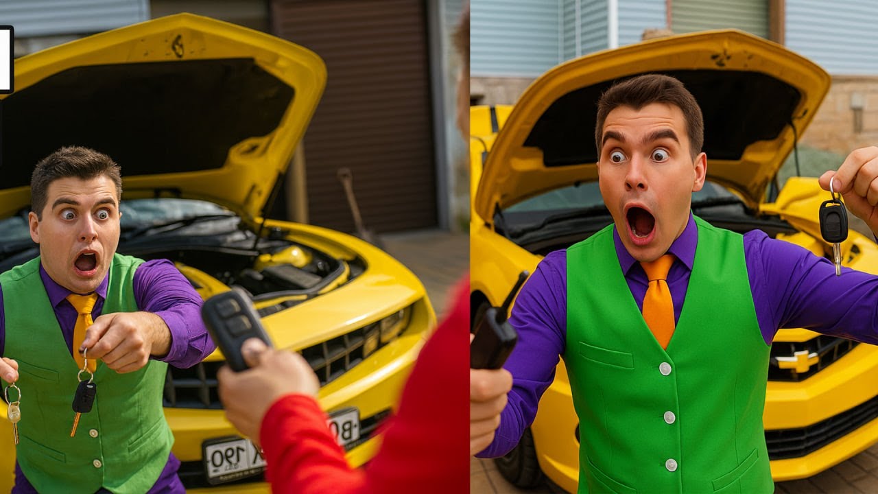 Пульт забирает мой Camaro? (Никаких КРАСНЫХ!) Спиди попадает в ловушку 😂