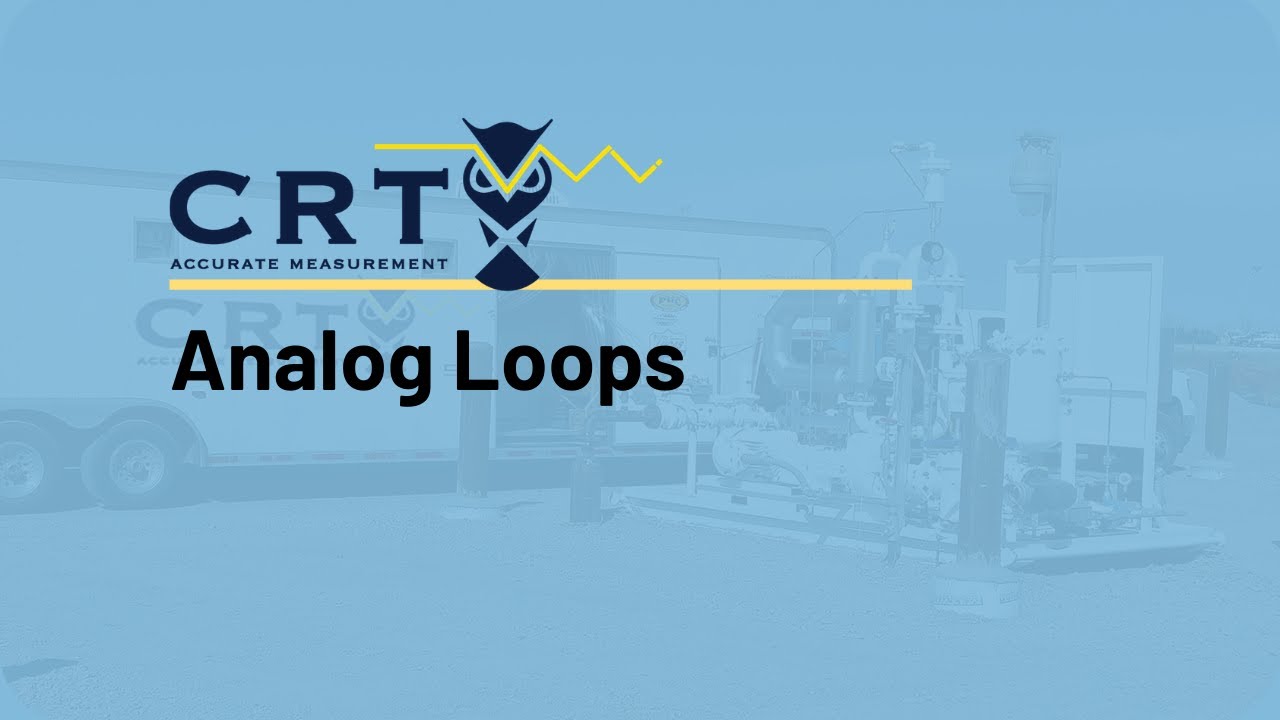 Analog Signals In Measurement Software: CRT Services Training