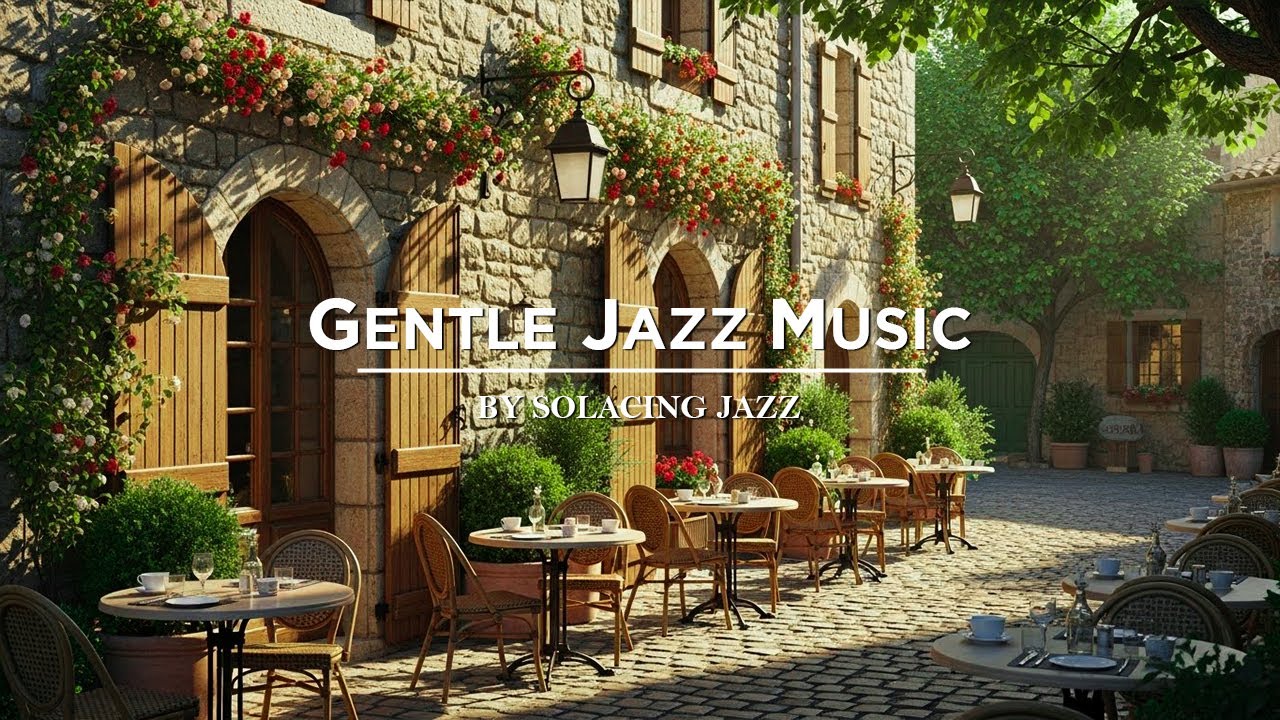Gentle Jazz Coffee ☕ Relaxing Jazz Music at Cozy Coffee Shop Ambience for Studying, Work