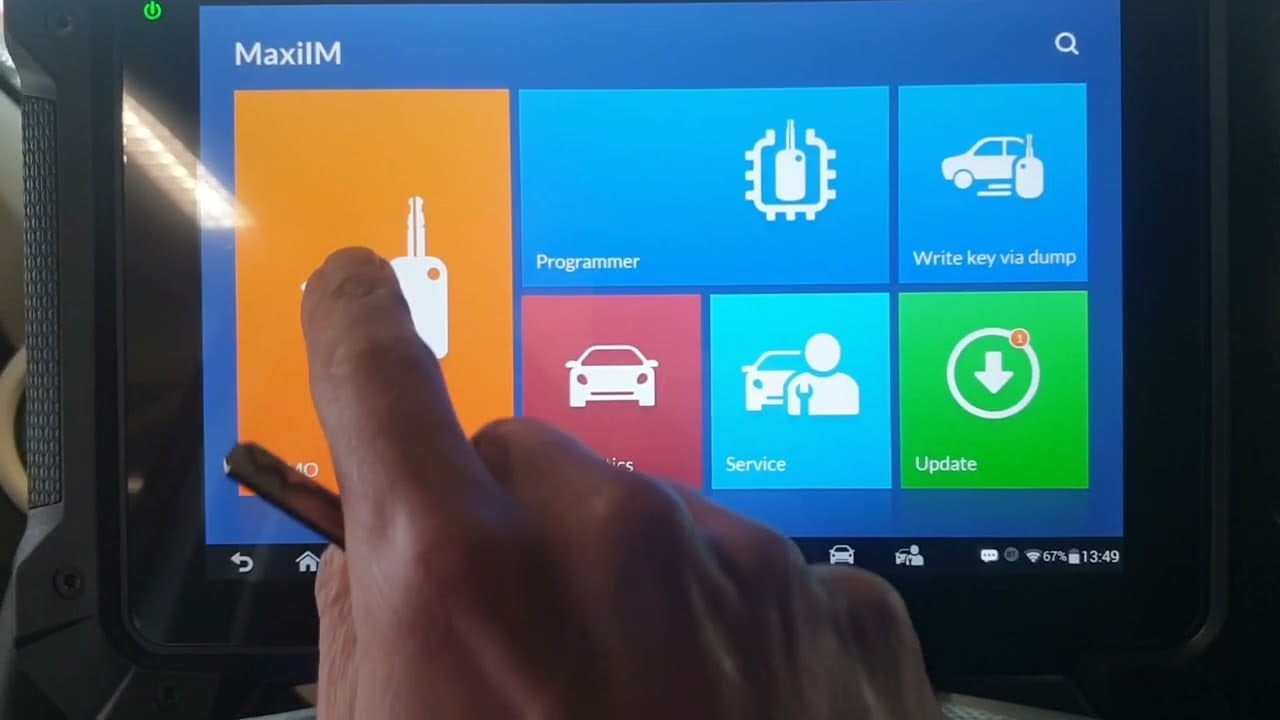 Autel IM608 pro | Renault Twingo 2016 | Key programming | 2022-21