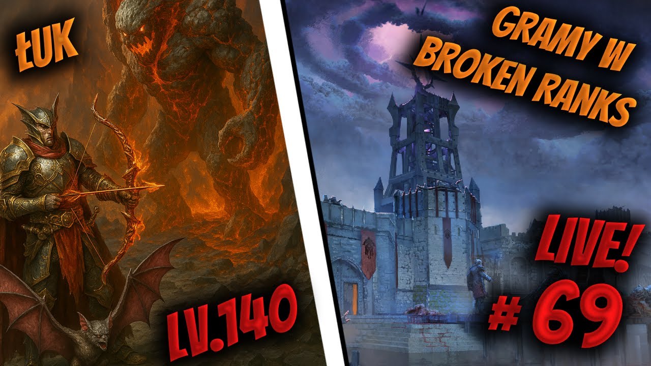 Broken Ranks - Tygodniowe + wystawiamy itemy + rozbijamy :D - LIVE #69 #taern #br #Veskara
