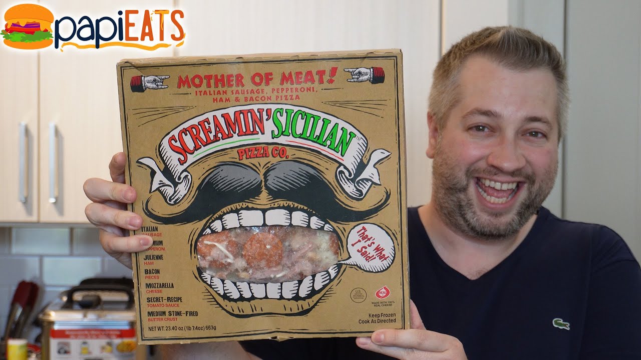 Screamin Sicilian Pizza - Mother of Meat - Frozen Pizza Review