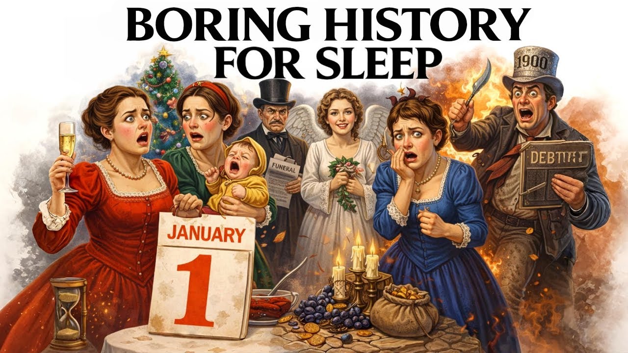 🕯️🎆 Why Victorian Women Feared New Year’s Day More Than Christmas 📜😴 | History for Sleep