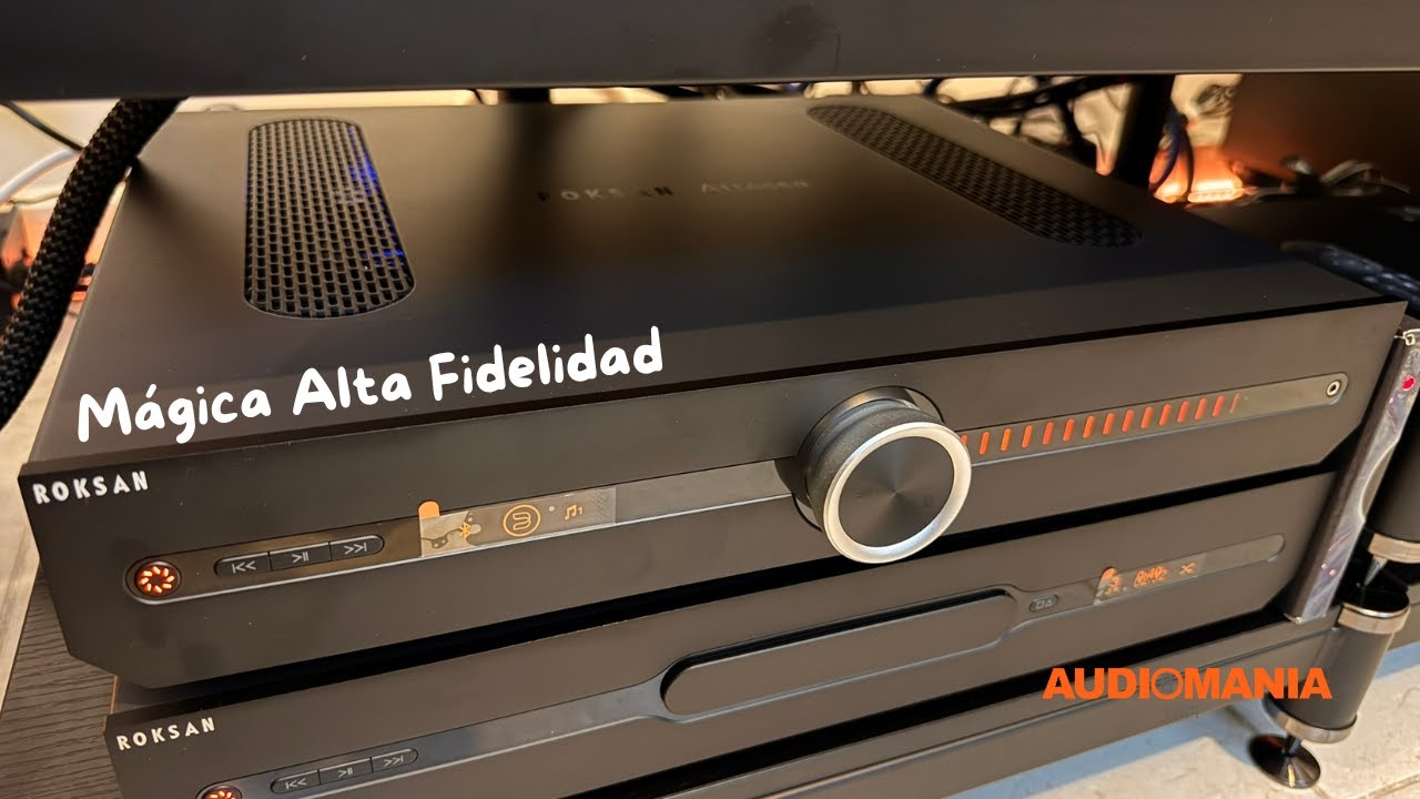 Esto NO es sonido digital, Attessa Roksan Sreaming Amplifier