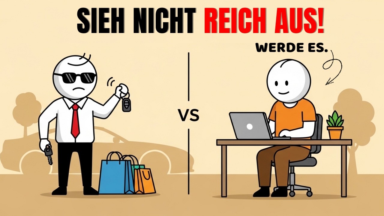 Hör auf, reich auszusehen – fang an, reich zu werden
