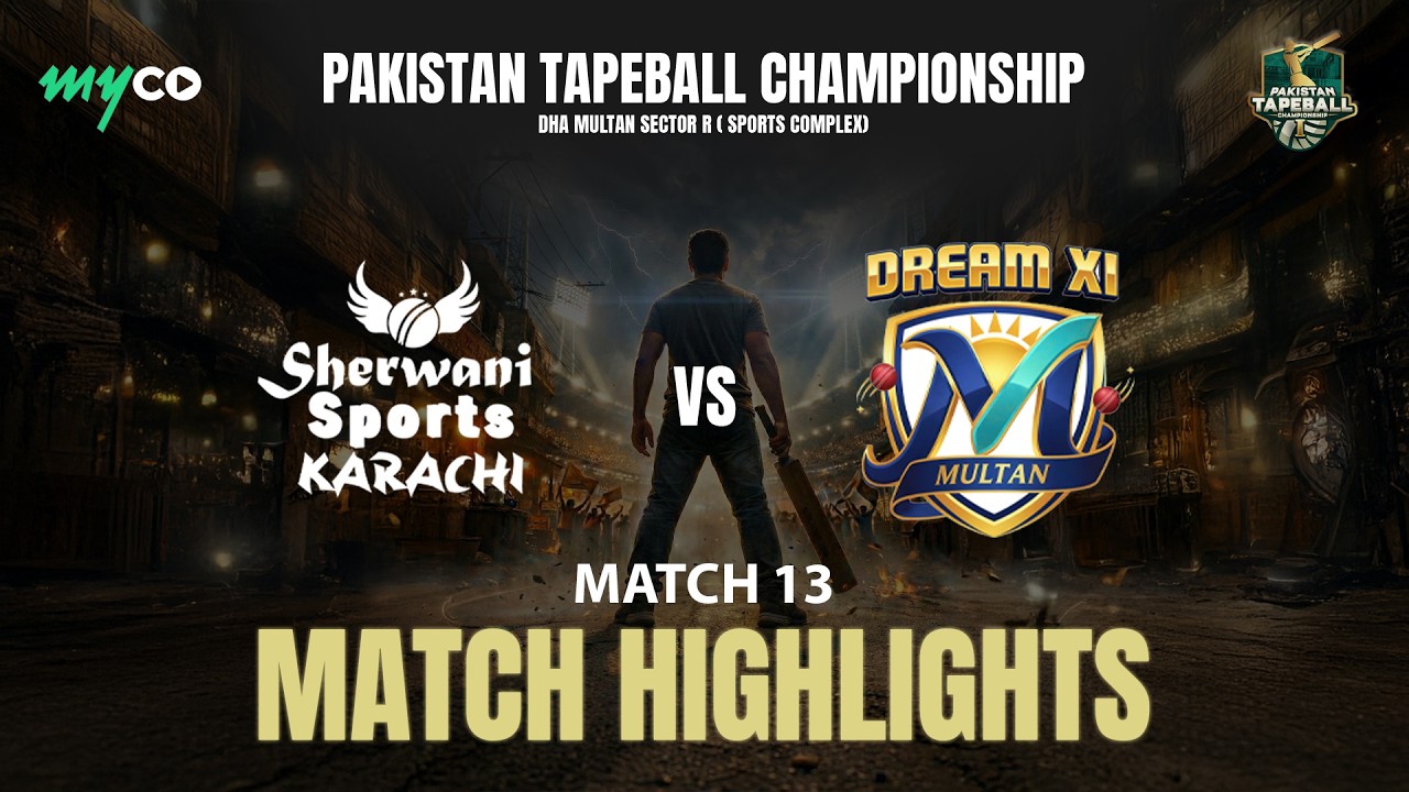 Highlights | Dream 11 Multan vs Karachi Sports | Pakistan Tape Ball | Day 4 | on Myco