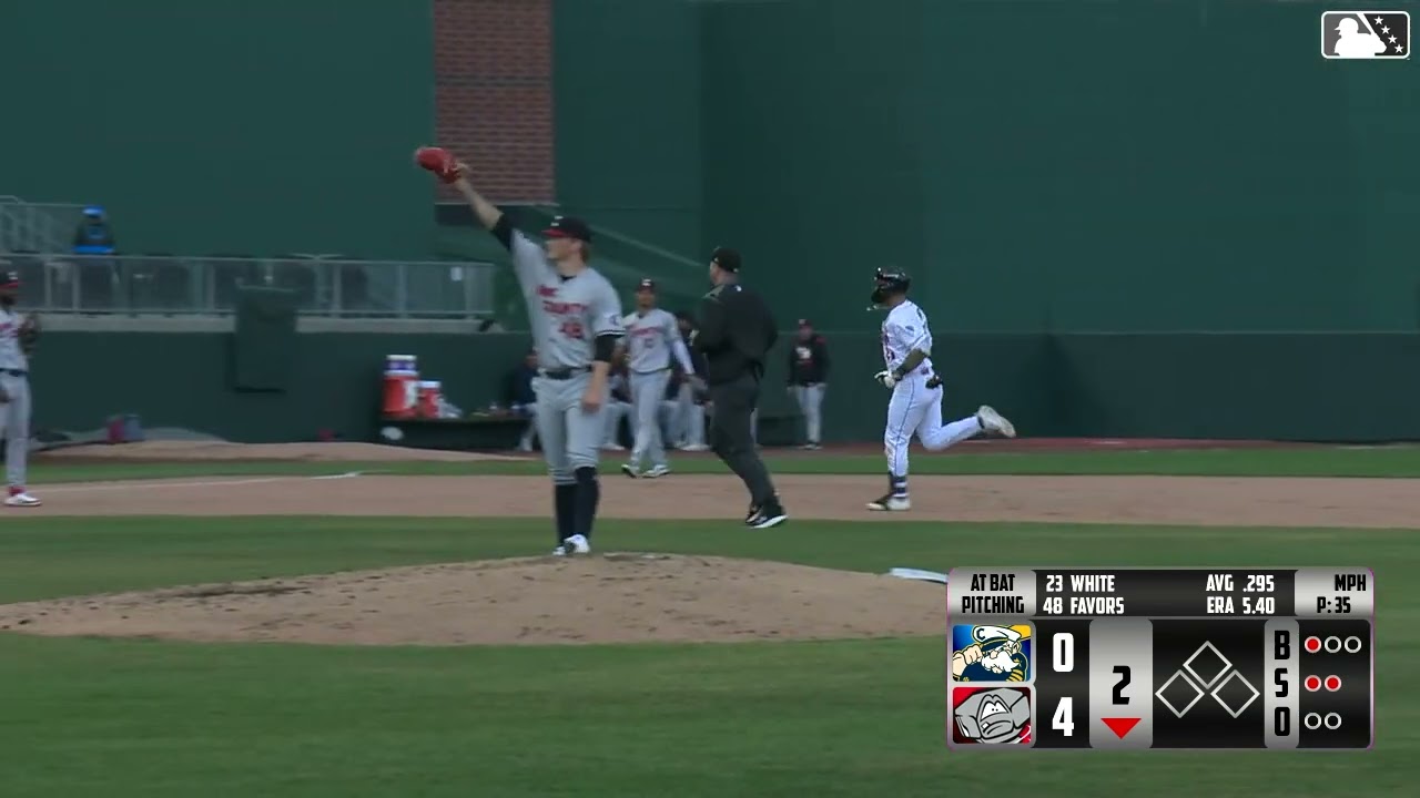 Tommy White SMOKES a Solo Home Run! | Athletics Prospect | 05/01/2025