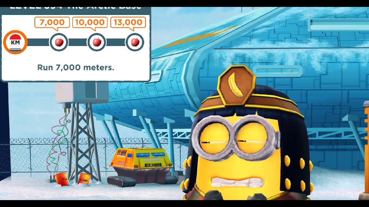 Minion Rush LVL 394 FAST RUN