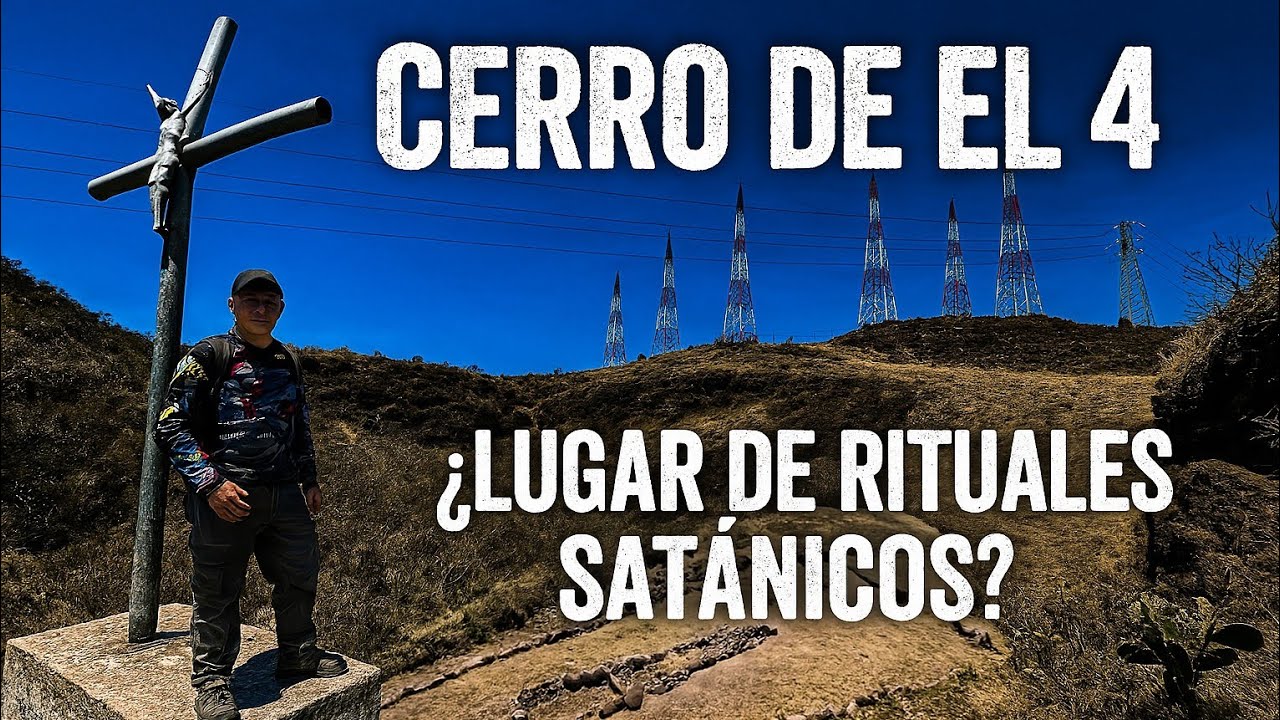 Subimos al CERRO DEL 4 ¿Un sitio de RITUALES SATÁNICOS? #urbexMexuco #Cerrodeel4
