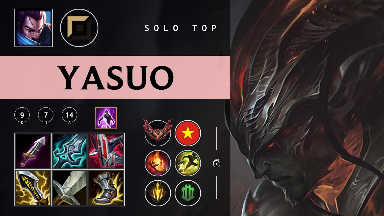 Yasuo Top vs Singed - VN Grandmaster Patch 26.01