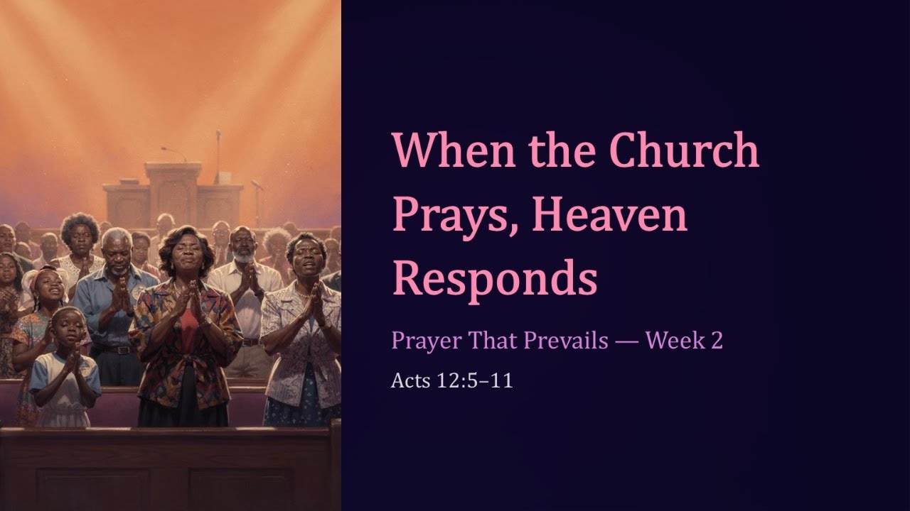 Sunday March 08, 2026 Message by Pastor Curtis A. Nunn Sr. 
