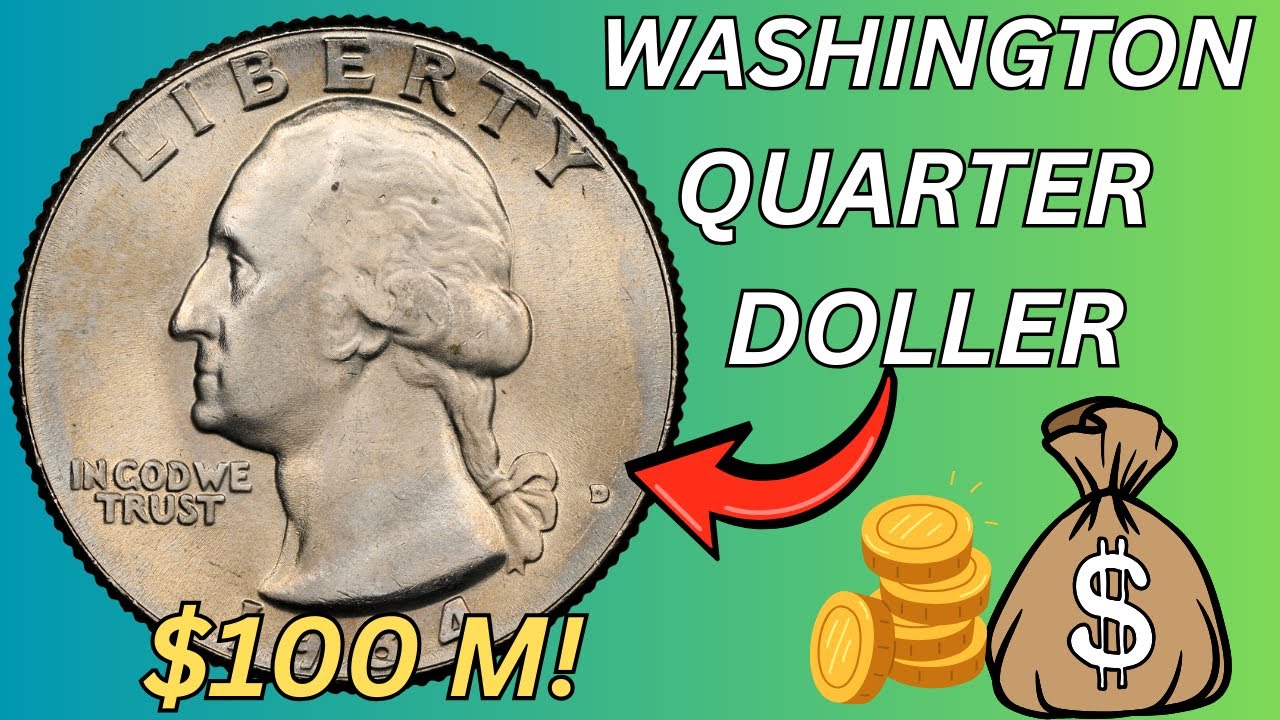 5 Ultra Rare Washington Quarters Still in Circulation Worth Millions! Lucky Owners Only!