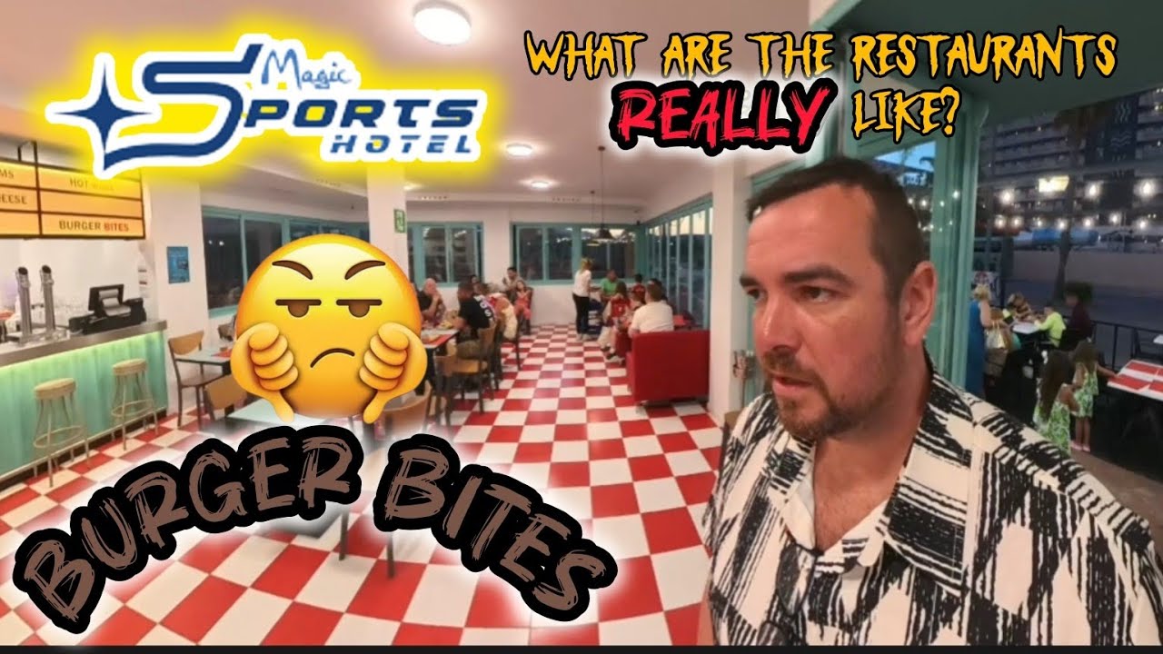 Magic Sports Hotel Day 4 & 5 🇪🇸 | La Flama Steakhouse, Burger Bites Disaster & Beach Bar Vibes!