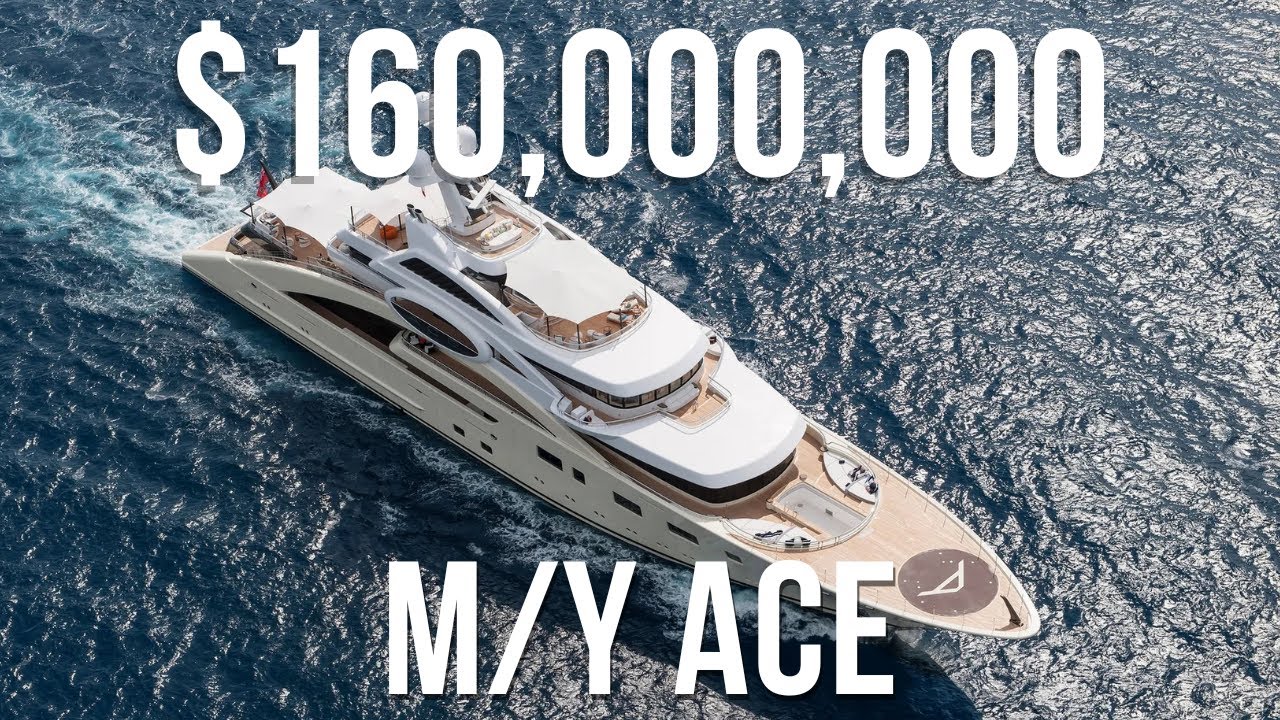 Мегаяхта ACE стоимостью 160 миллионов долларов от Lurssen Yachts | Переименована в M/Y EYE | Роск...