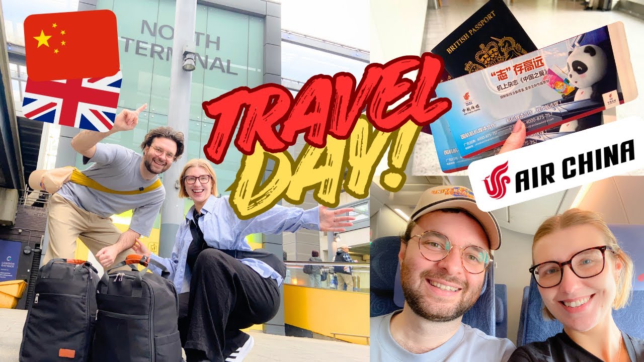 FIRST TIME IN CHINA! London to Shanghai - Flying Air China 240 Hour Visa Free Transit 🇨🇳🇬🇧