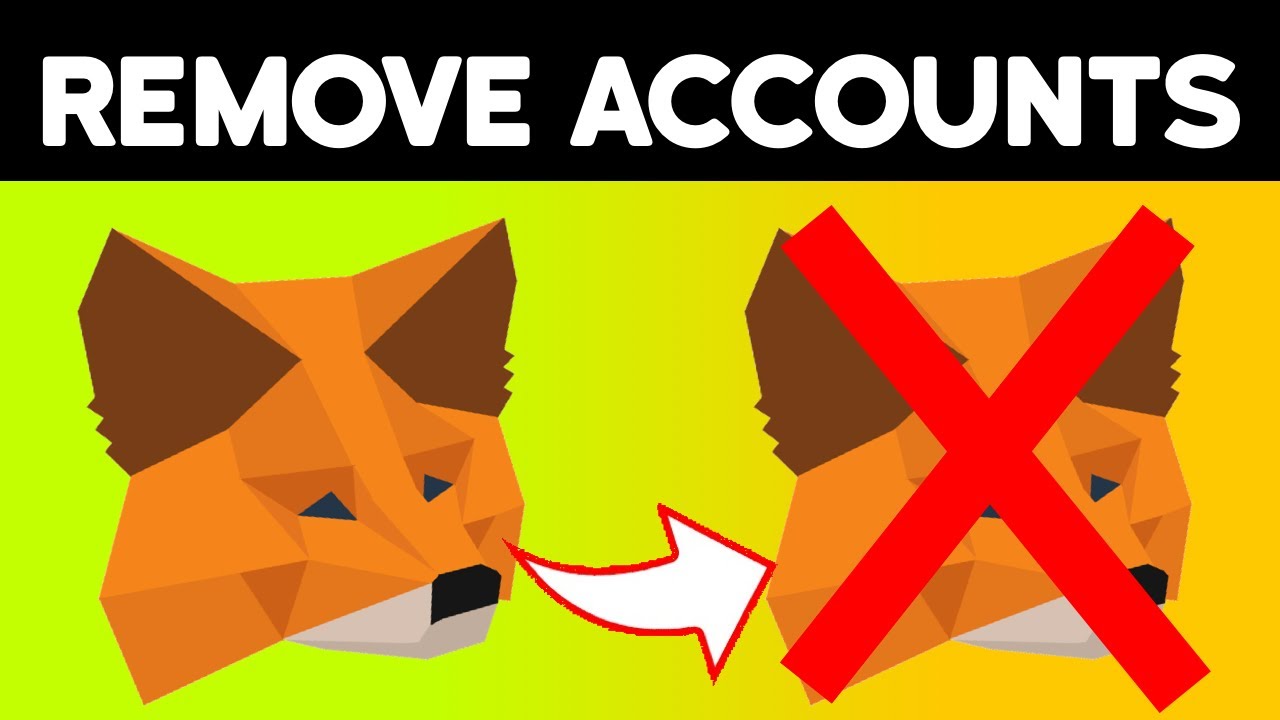 💥 How To Remove Multiple Accounts in MetaMask (Step by Step)