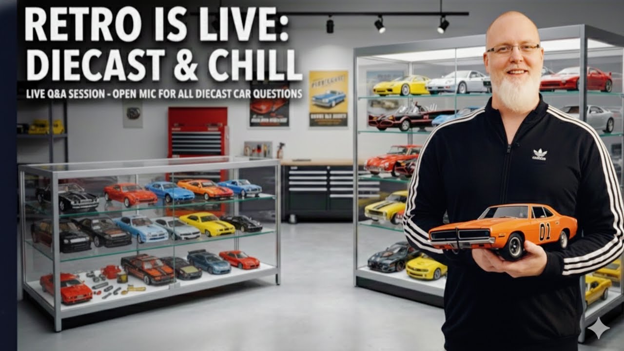 RETRO IS LIVE: Diecast & Chill! 🚗 Picking 1/18 Movie Cars + Which New F&F Releases are YOU Buying?