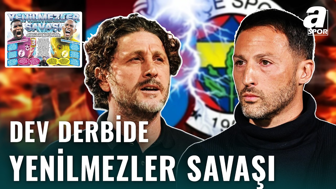 Trabzonspor-Fenerbah&ccedil;e Ma&ccedil;ı Zirve Yarışını Şekillendirecek! Derbide H&uuml;cum Hatları Belirleyici Olacak